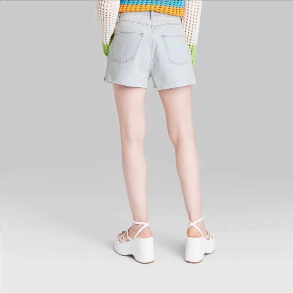 NWT WILF FABLE high rise shorts - Picture 3 of 9